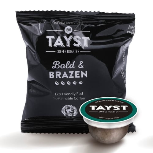 Tayst Bold & Brazen Single-Serve Capsule Coffee, Regular
